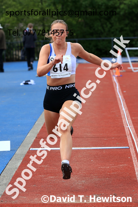 Triple Jumb, 2026 North Eastern Track and Field Champs, Shildon, County Durham. Photo: David T. Hewitson/Sports for All Pics